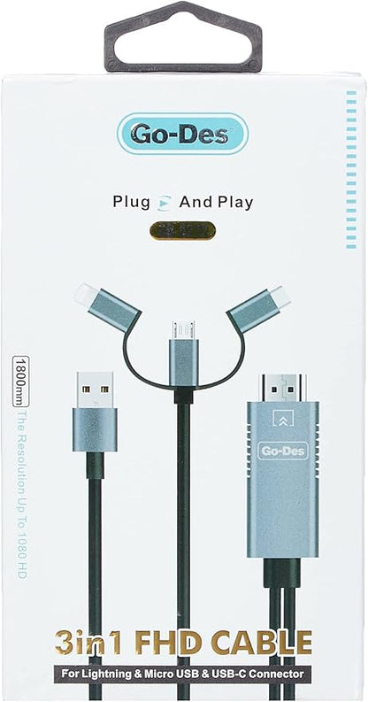 3-in-1 Micro USB