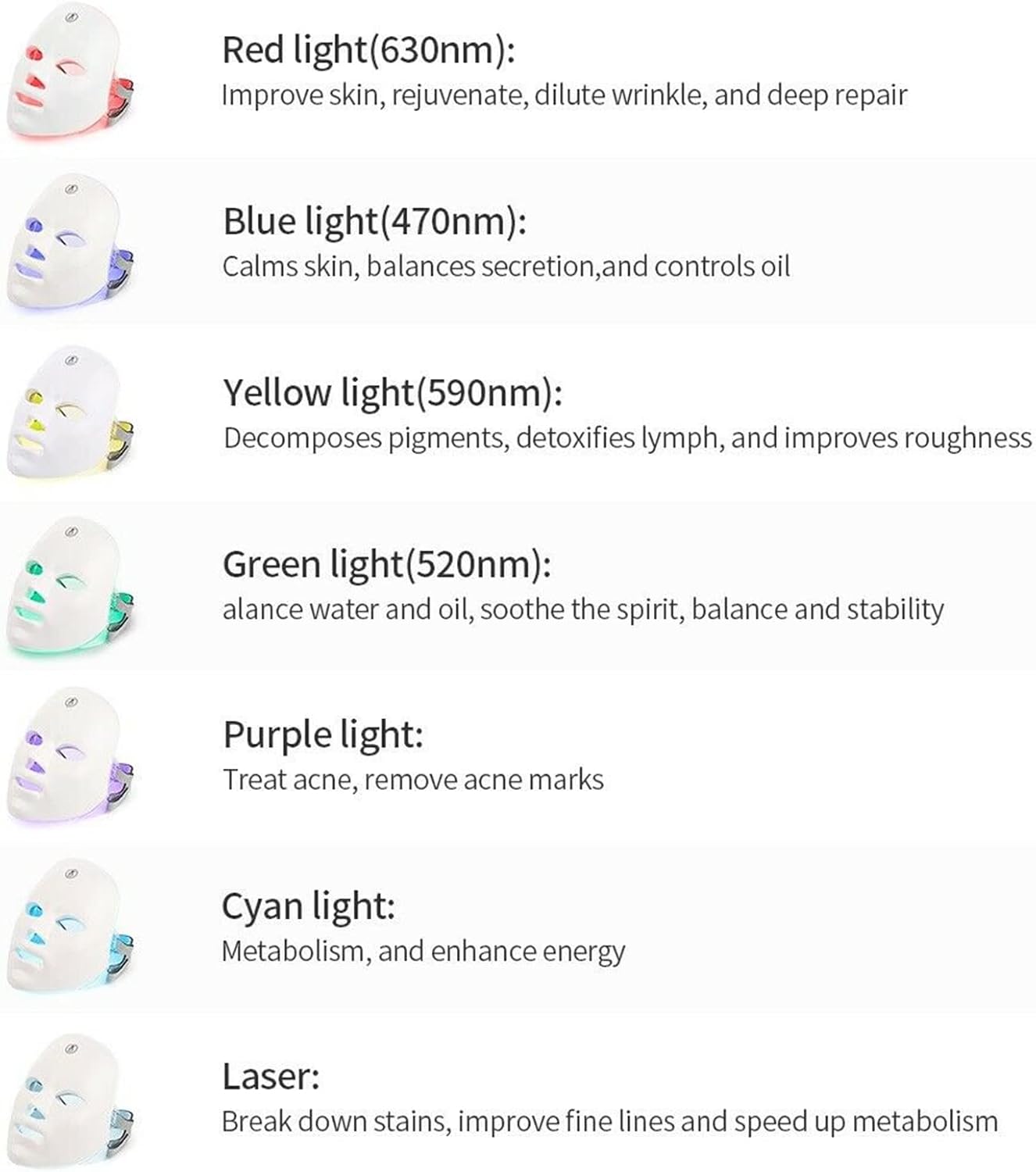 LED Facial Mask