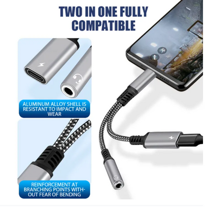 2-in-1 Charging Adaptor