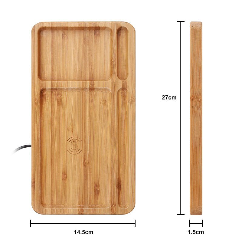 Bamboo Wood Wireless Charger