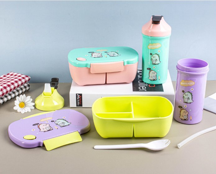 Lunch Box With Water Bottle